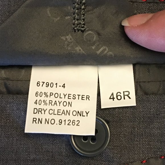 CARLO LUSSO 3-Button Vented "Aldo" Suit Jacket NWT - Picture 12 of 14